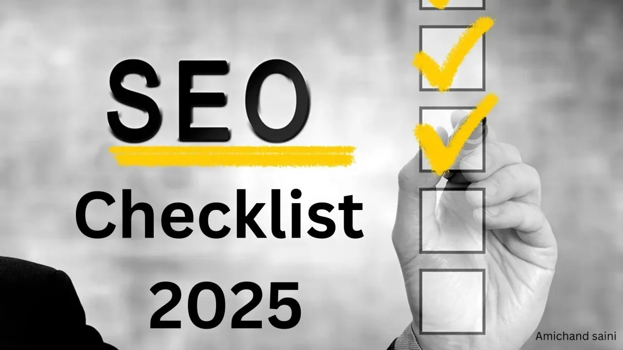 seo checklist for 2025
